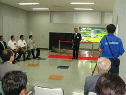 うれしの茶空港でＰＲ